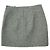 Autre Marque Falda Mini Bonding T de ALEXANDER WANG Negro Blanco - vista 2