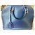Borsa Louis Vuitton Alma in pelle epi blu navy - vista 2