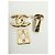 CHANEL fibbia CC turnlock oro D'oro - vista 2