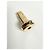CHANEL fibbia CC turnlock oro D'oro - vista 6