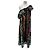 Autre Marque Abito con paillettes multicolore