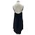 L'Agence Vestido negro con flor de seda - vista 2
