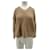 Autre Marque Cremefarbener Cashmere-Pullover Beige  - Ansicht 1