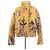 Canada Goose Reversible gelbe Jacke mit Blumen