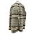 Isabel Marant Poncho a rayas de lana Caqui