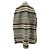 Isabel Marant Poncho a rayas de lana Caqui - vista 2