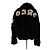 Autre Marque Schwarze Kunstfelljacke - Ansicht 2