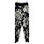 Autre Marque Calça de moletom estampada em lã Preto