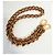 Tracolla catena Louis Vuitton i Marrone D'oro - Ansicht 6