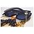 Chanel rectangular navy blue sunglasses with a pearl necklace - 5488 - c.503/S2 - view 9