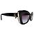 Occhiali da sole Chanel Cat Eyes neri con perle - 5481-H-A c.622/S6 Nero