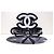 Occhiali da sole Chanel Cat Eyes neri con perle - 5481-H-A c.622/S6 Nero - vista 6