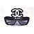 Occhiali da sole Chanel Cat Eyes neri con perle - 5481-H-A c.622/S6 Nero - vista 7