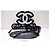 Occhiali da sole Chanel Cat Eyes neri con perle - 5481-H-A c.622/S6 Nero - vista 8