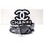 Occhiali da sole Chanel Cat Eyes neri con perle - 5481-H-A c.622/S6 Nero - vista 9