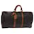 Louis Vuitton Keepall Monogram Canvas 55 Marrone