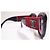 Gafas de sol cuadradas de tweed burdeos de Chanel - 5512 - c.1461/S1 - vista 15