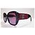 Gafas de sol cuadradas de tweed burdeos de Chanel - 5512 - c.1461/S1 - vista 16