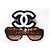 Gafas de Sol Chanel Rectangulares Marrón Carey - 5493 - c.1295/S9 Castaño - vista 3