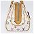 LOUIS VUITTON Handtasche Priscilla Monogramm Multicolor Weiß M40096 LV Auth AMZ317A - Ansicht 4