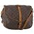 LOUIS VUITTON Bolsa de Ombro Monogram Saumur 35 M42254 LV Auth bs33791 Monograma