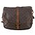 LOUIS VUITTON Bolsa de Ombro Monogram Saumur 35 M42254 LV Auth bs33791 Monograma - vista 2