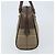 Borsa a mano in tela Nova Check di Burberrys marrone e oro Auth gh2024 D'oro - vista 4