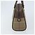 Borsa a mano in tela Nova Check di Burberrys marrone e oro Auth gh2024 D'oro - vista 5