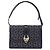 Céline Borsa a Spalla Celine C Sulky in Tela Blu Navy e Oro Auth ka3383 D'oro - vista 2