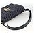 Céline Borsa a Spalla Celine C Sulky in Tela Blu Navy e Oro Auth ka3383 D'oro - vista 7