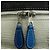 Bolso Shopper Bazaar S de cuero 2 en 1 azul plata BALENCIAGA 443096 Auth BSZ626V - vista 17