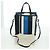 Bolso Shopper Bazaar S de cuero 2 en 1 azul plata BALENCIAGA 443096 Auth BSZ626V - vista 26