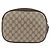 Borsa Sherry Line GG Supreme Web di GUCCI in PVC beige e oro 156 01 034 Auth AMZ358 D'oro - vista 3