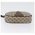 Borsa Sherry Line GG Supreme Web di GUCCI in PVC beige e oro 156 01 034 Auth AMZ358 D'oro - vista 8