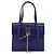 Céline Borsa a mano CELINE in pelle azzurro chiaro oro Auth BAZ584A D'oro Blu chiaro - vista 2