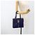 Céline Borsa a mano CELINE in pelle azzurro chiaro oro Auth BAZ584A D'oro Blu chiaro - vista 22