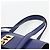 Céline Borsa a mano CELINE in pelle azzurro chiaro oro Auth BAZ584A D'oro Blu chiaro - vista 8