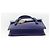 Céline Borsa a mano CELINE in pelle azzurro chiaro oro Auth BAZ584A D'oro Blu chiaro - vista 9