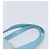 CHANEL Nuova Borsa Tote da Viaggio Nylon Blu Argento CC Auth ti3796 - vista 8