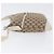 Borsa a Spalla GG Canvas Gucci Beige Argento 145857 Auth ka3305 - vista 5