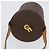 Céline Borsa a spalla in tela Macadam CELINE in pelle PVC marrone oro Auth AMZ048A D'oro - vista 6