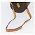 Céline Borsa a spalla in tela Macadam CELINE in pelle PVC marrone oro Auth AMZ048A D'oro - vista 7