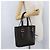 Céline Borsa tote in tela Macadam CELINE in pelle PVC nera e oro Auth LNZ687 Nero D'oro - vista 26