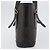 Céline Borsa tote in tela Macadam CELINE in pelle PVC nera e oro Auth LNZ687 Nero D'oro - vista 6
