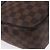 LOUIS VUITTON Borsa Tote Parioli PM Damier Ebene N51123 Auth LV ka3348 - vista 16