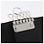 GUCCI GG Implementation Key Case PVC Black Silver Auth am11083A Silvery - view 16