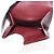 Monedero de cuero burdeos Must Line de CARTIER con dorado Auth BSZ452A - vista 15