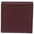 Monedero de cuero burdeos Must Line de CARTIER con dorado Auth BSZ452A - vista 3