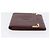 Monedero de cuero burdeos Must Line de CARTIER con dorado Auth BSZ452A - vista 5
