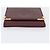 Monedero de cuero burdeos Must Line de CARTIER con dorado Auth BSZ452A - vista 7